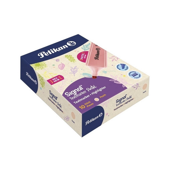 Zakreślacz Pelikan Signal pastel pomarańczowy